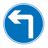 direction arrow ahead sign