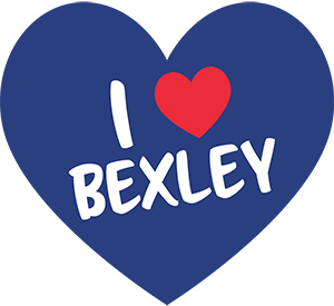 I love Bexley heart logo
