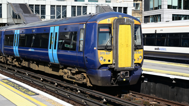 Image of a southeastern train
