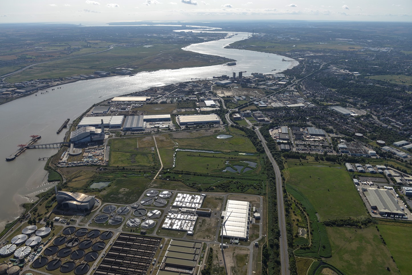 Aerial view of Bexley