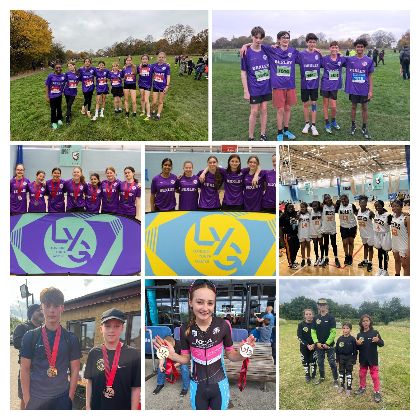 London youth games collage
