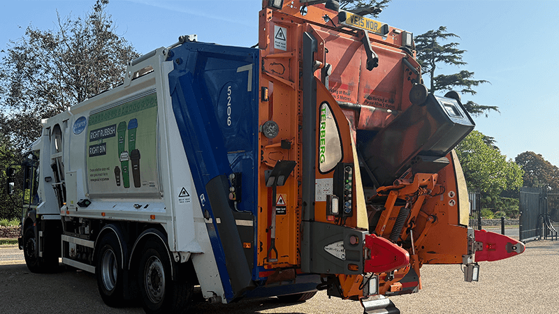 London Borough of Bexley bin lorry