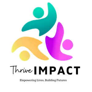 Thrive Impact -  Empowering Lives, Building Futures logo