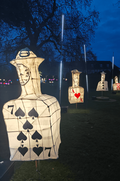 Alice and The Queen's Beasts image