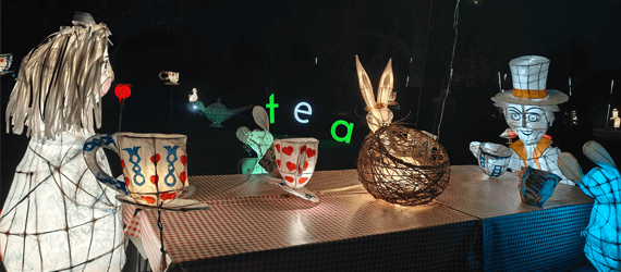 Alice and The Queen's Beasts image