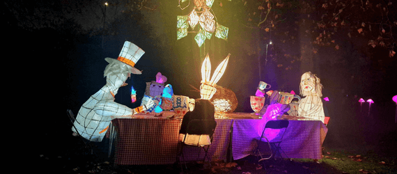 Alice and The Queen's Beasts image