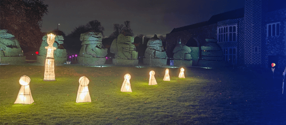 Alice and The Queen's Beasts image