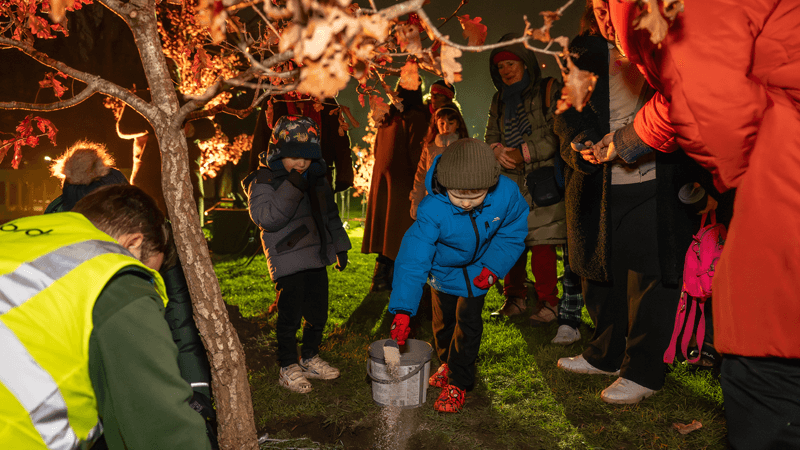Beuys’ Acorns planting event