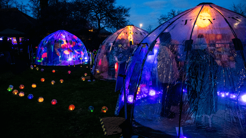 Centrepieces event at Hall place