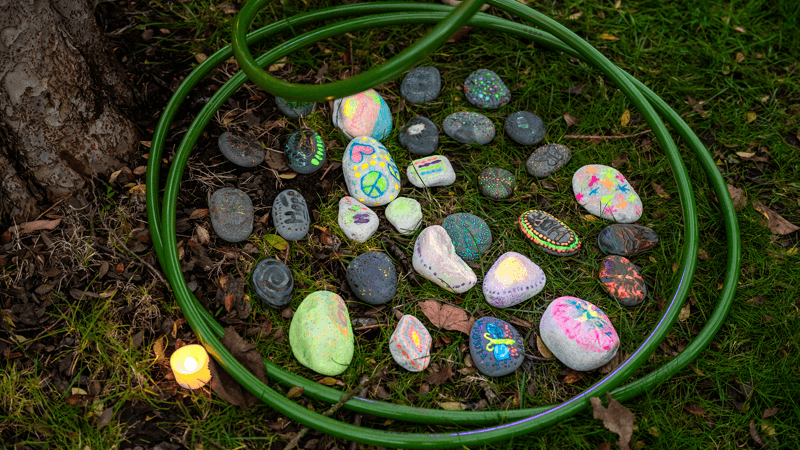 Centrepieces event at Hall place