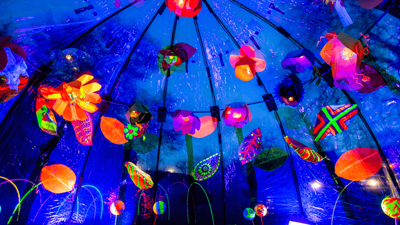 Centrepieces event at Hall place