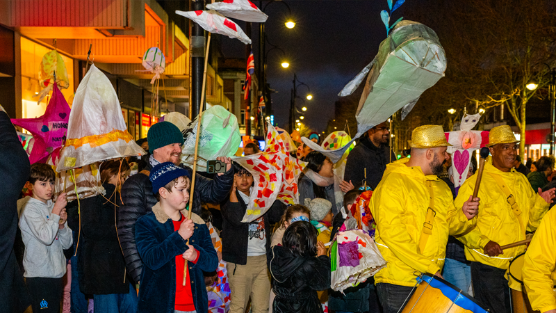 Night of the Basilosaurus Lantern Parade