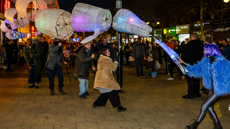 Night of the Basilosaurus Lantern Parade