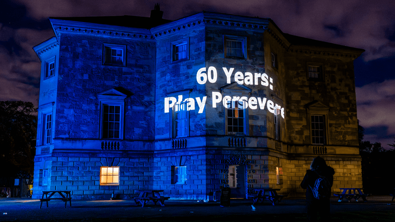 60 Years: Play Perseveres event at Danson House