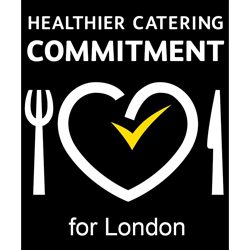 Healthier Catering Commitment logo
