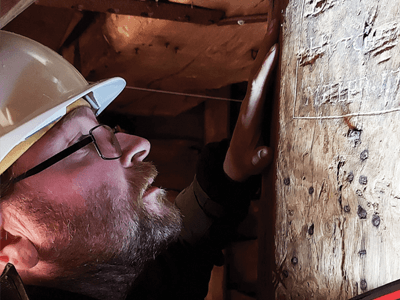 Photo of Dr James Wright, Buildings Archaeologist