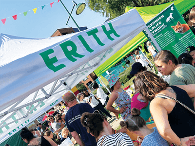 Image of the Erith Made event held during the summer