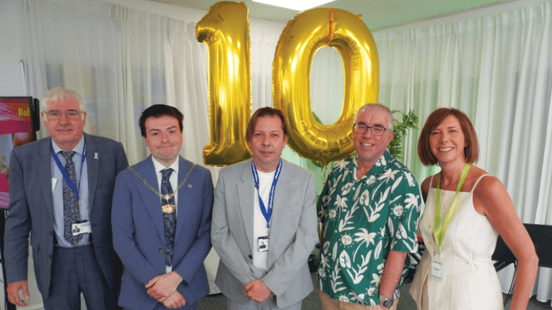 Image of 10 year celebrations of community library partnerships 