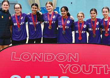 Image of the winners of the London Youth Games