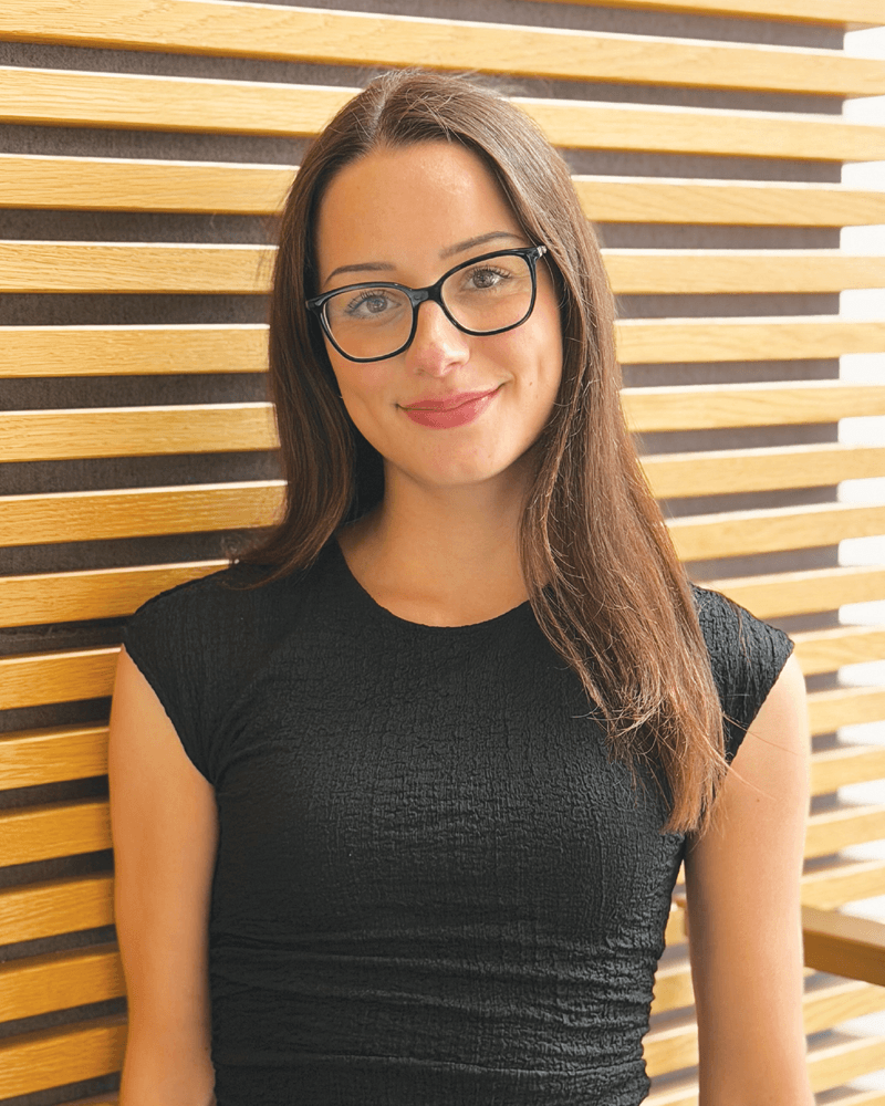 Photo of Visual Communications apprentice Olivia