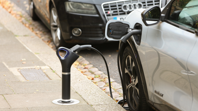 Trojan charging point