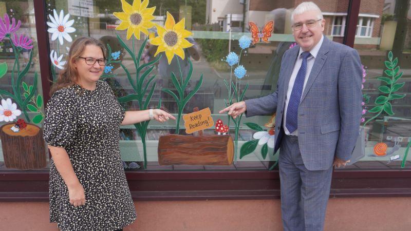 Cllr Newton and Cllr Bishop