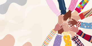 Image of hands together