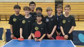 Bexley's LYG table tennis team