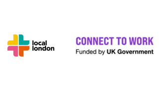 Image containing Local London logo and Connect to work funded by UK Government logo