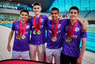 Bexley Boys win 2nd in London Youth Games swimming