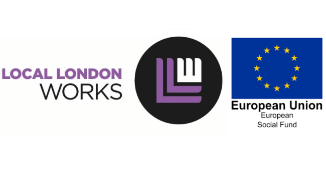 Local London Works and European Funding logos