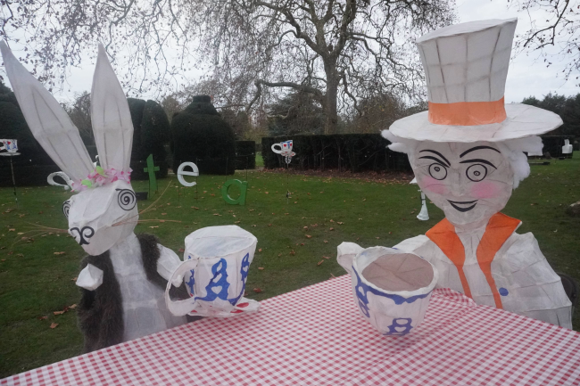 teacup at hall place