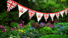 Union Jack and Crown bunting
