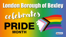 London borough of Bexley celebrates pride month