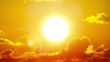 Image shows a sun
