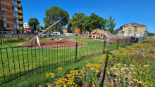 New playground at Riverside Gardens