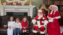 Children with Santa